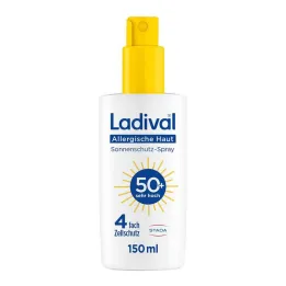 Ladival sprej na ochranu pokožky pred slnečným žiarením SPF 50+, 150 ml