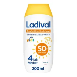 Ladival citlivé detské pleťové mlieko LSF 50+, 200 ml