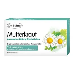 Böhm Feverfew Apomedica 200 mg filmom obalené tablety, 60 ks