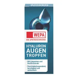 Wepa hyalurónové očné kvapky, 10 ml
