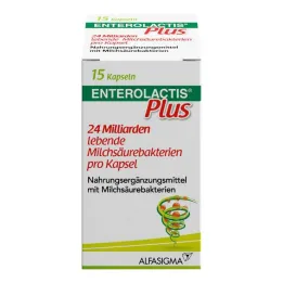 Enterolactis Plus kapsuly, 15 ks