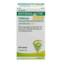 Enterolactis Duo vrecúška s práškom, 10x5 g