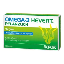 Mäkké kapsuly na rastlinnej báze Omega-3 Hevert, 60 kusov