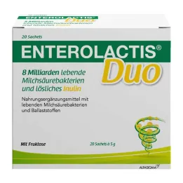 Enterolactis Duo vrecúška s práškom, 20x5 g