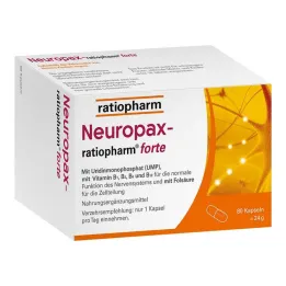 Kapsuly Neuromax-ratiopharm forte, 80 kusov