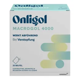 Onligol Macrogol 4000 prášok na prípravu vrecúška s roztokom, 20 x 10 g