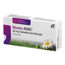 Bilastin ADGC 20 mg tablety na alergie, 20 ks