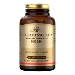 Solgar psyllium šupky 500 mg kapsuly, 200 ks