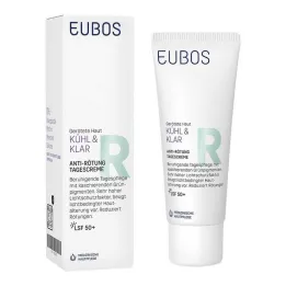 Eubos Cool & číry denný krém proti začervenaniu LSF 50+, 40 ml