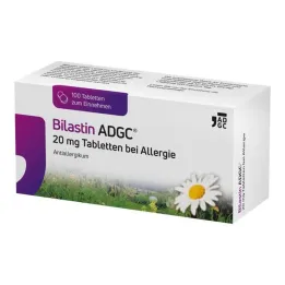 Bilastin ADGC 20 mg tablety na alergie, 100 kusov