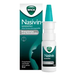 WICK Nasivin nosový sprej OK dospelí / Schulkin.0,5 mg / ml, 10 ml