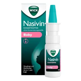 WICK Nasivin dávkovacie kvapkadlo oK Baby 0,1 mg / ml Ntr, 5 ml