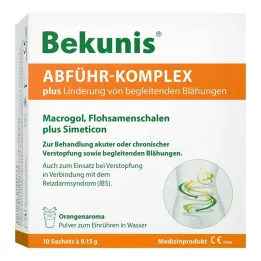 Bekunis laxatívny komplex plus prášok, 10X9,15 g