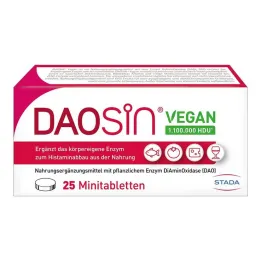 Daosin vegánske tablety, 25 ks
