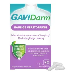 Kapsuly na častú zápchu Gavidarm, 30 ks