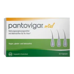 Pantovigar vital kapsule s výživnými látkami pre vlasy, 30 kusov