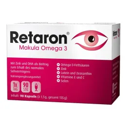Retaron Makula Omega-3 kapsuly, 90 kusov