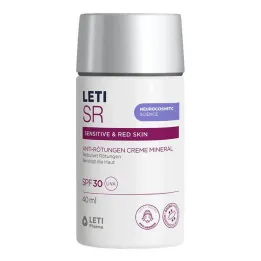 Leti SR Minerálny krém proti začervenaniu SPF 30, 40 ml