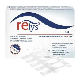 Jednodávkové očné kvapky Relys, 20x0,35 ml