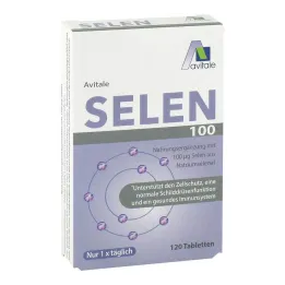 Selén 100 µg tablety, 120 ks