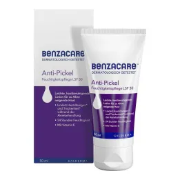 Benzacare hydratačný krém proti pupienkom SPF 30, 50 ml