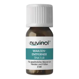 Nuvinol tinktúra na odstraňovanie bradavíc bezbolestná, 2 ml