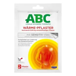 ABC Tepelná omietka citlivé rúno Hansaplast med, 2 kusy