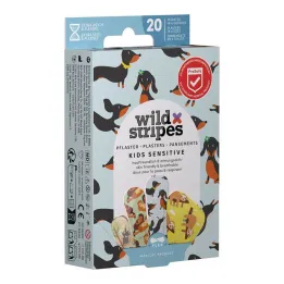 Náplasti Wild Stripes Kids sensitive Animal Fun, 20 ks