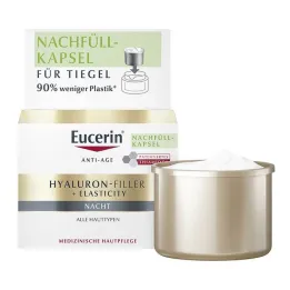 Eucerin Hyalurónová výplň proti starnutiu + nočný krém na pružnosť, 50 ml