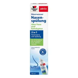 Výplach nosa s morskou vodou Doppelherz, 120 ml