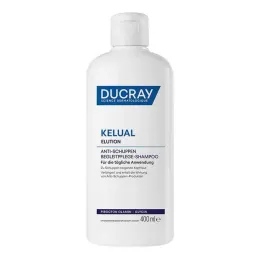 Ducray Kelual Elution sprievodný ošetrujúci šampón, 400 ml