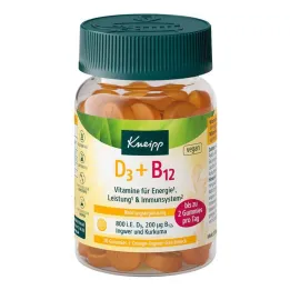 Kneippov vitamín D3 + B12 Gummies, 30 ks
