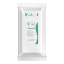 Sagella active Pregnacare čistiace obrúsky, 15 ks