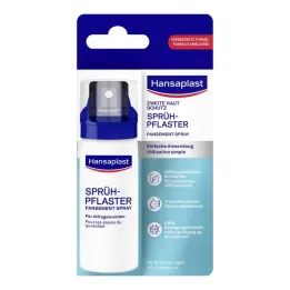 Hansaplast druhá náplasť na ochranu pokožky v spreji, 40 ml