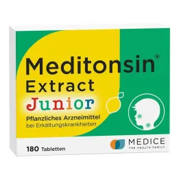 Meditonsin Extract Junior bylinné tablety na prechladnutie, 180 ks
