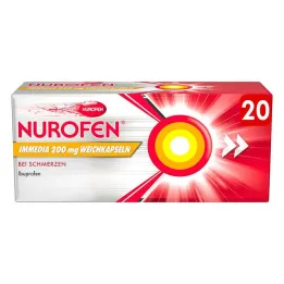 Nurofen Immedia 200 mg mäkké kapsuly, 20 ks