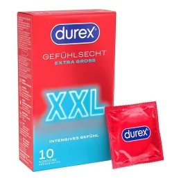 Durex Feeling Real XXL kondómy, 10 ks