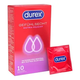 Extra vlhké kondómy Durex, 10 ks