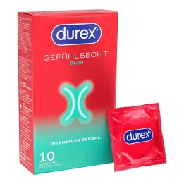 Durex Real Feel Slim kondómy, 10 ks