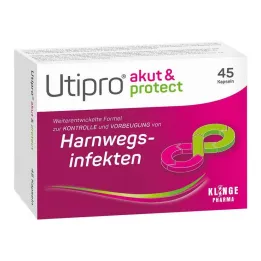Utipro akútne &amp; protect tvrdé kapsuly, 45 ks