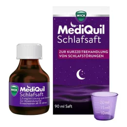 WICK MediQuil Sleep Juice 2,5 mg/ml perorálny roztok, 90 ml