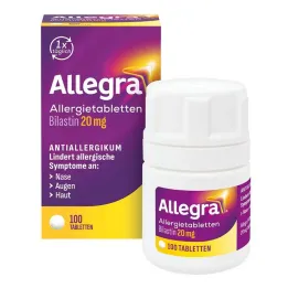 Allegra tablety na alergiu 20 mg tablety plechovka, 100 ks