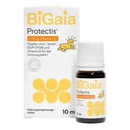 Bigaia Protectis plus vitamín D3 kvapky, 10 ml