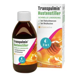 Transpulmin liek na potlačenie kašľa, 150 ml