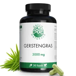 Green Naturals® jačmenná tráva 3000 mg veganské kapsuly (240 kusov)