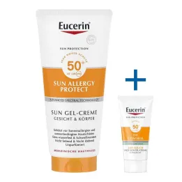 Eucerin Gél proti alergii na opaľovanie LSF 50 + , 200 ml