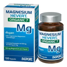 Magnézium Hevert Organic 7 kapsúl, 120 ks