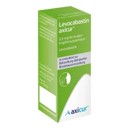 Levocabastin axicur 0,5 mg/ml suspenzia očných kvapiek, 4 ml