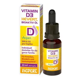 Vitamín D3 Hevert Bioaktívny olej, 20 ml