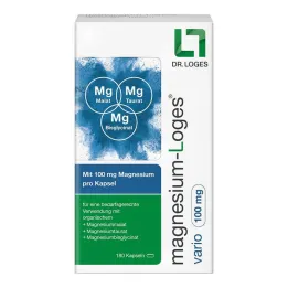 Magnesium-Loges vario 100 mg kapsuly, 180 kusov